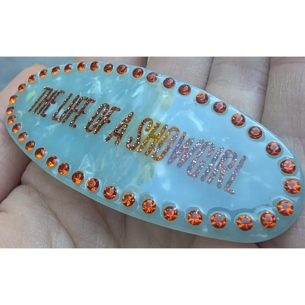 Taylor Swift The Life Of A Showgirl Barrette Hair Clip Accessory